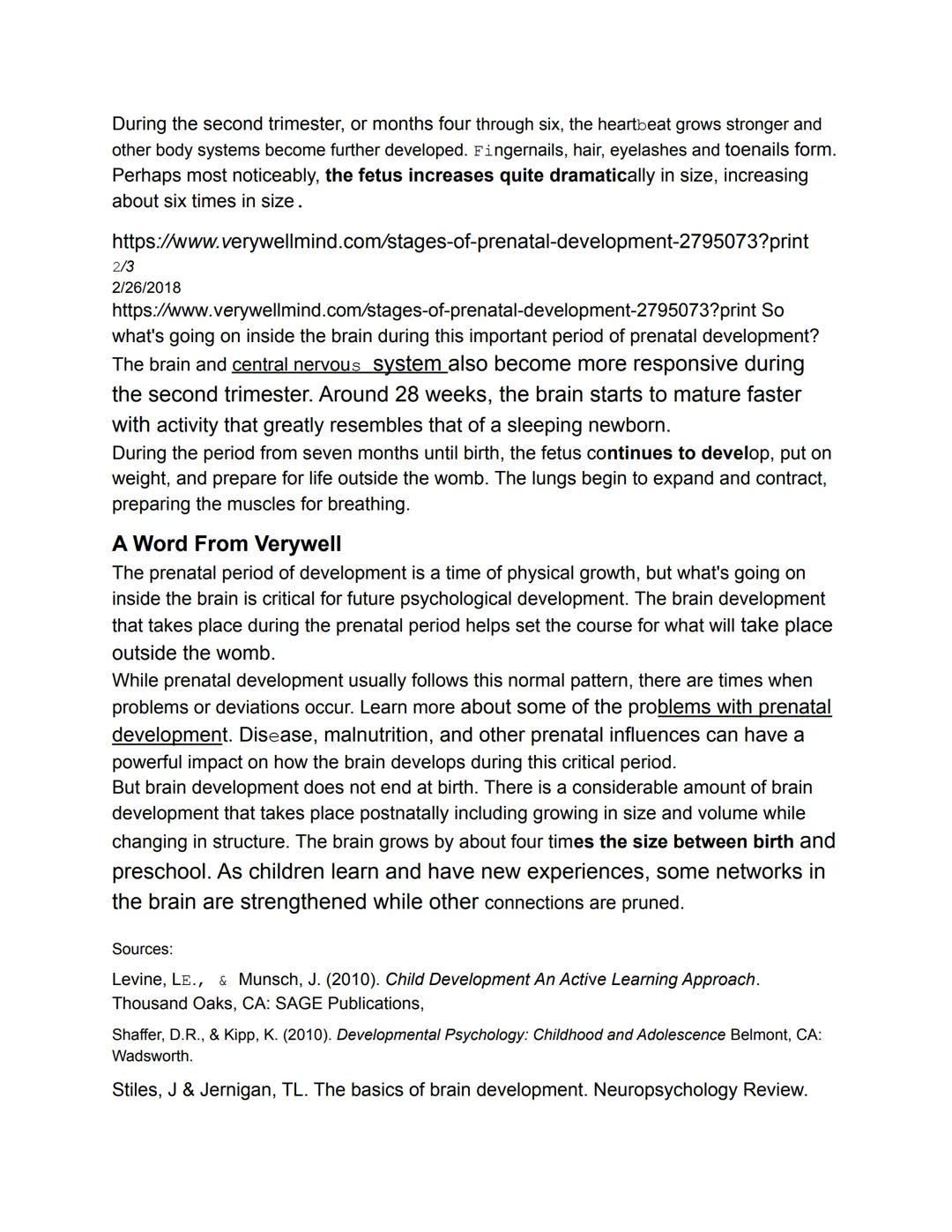 Pregnancy-Baby
Development

WebMD

Pregnancy - Baby Development

Pregnancy is measured in trimesters from the first day of your last
menstru