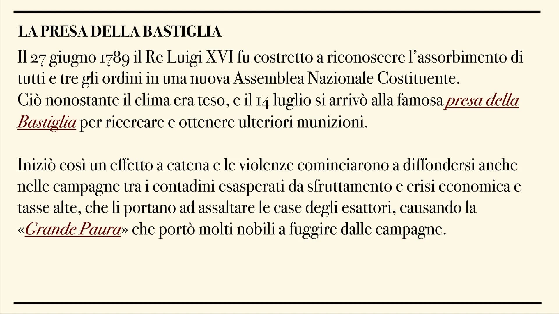 # La Rivoluzione Francese # INTRODUZIONE

La Rivoluzione Francese rappresenta un momento centrale della storia della
Francia e del continent