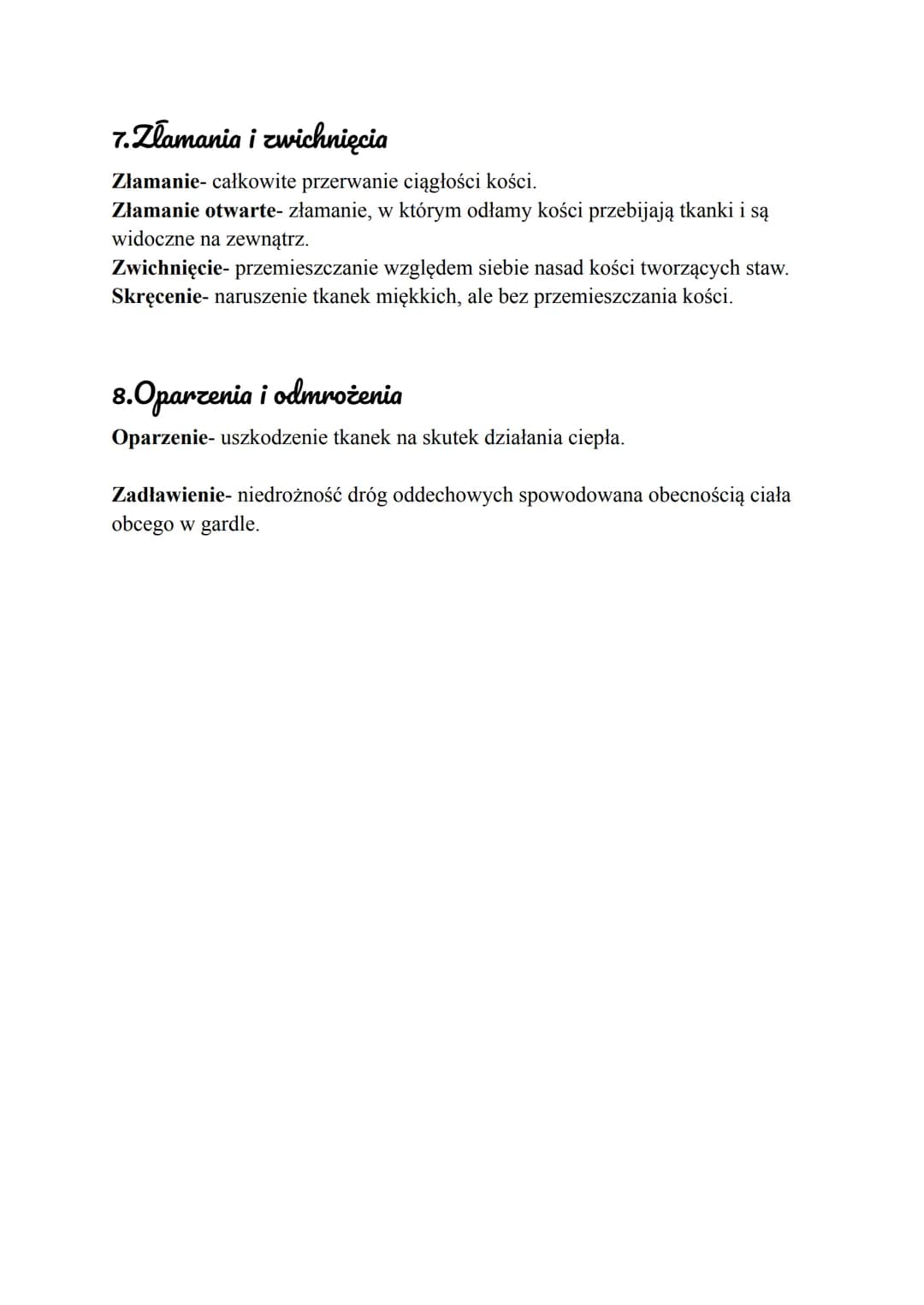 # Podstawy pierwszej pomocy

1. Podstawowe wiadomości z zakresu pierwszej pomocy

Pierwsza pomoc zespół prostych czynności podejmowanych prz