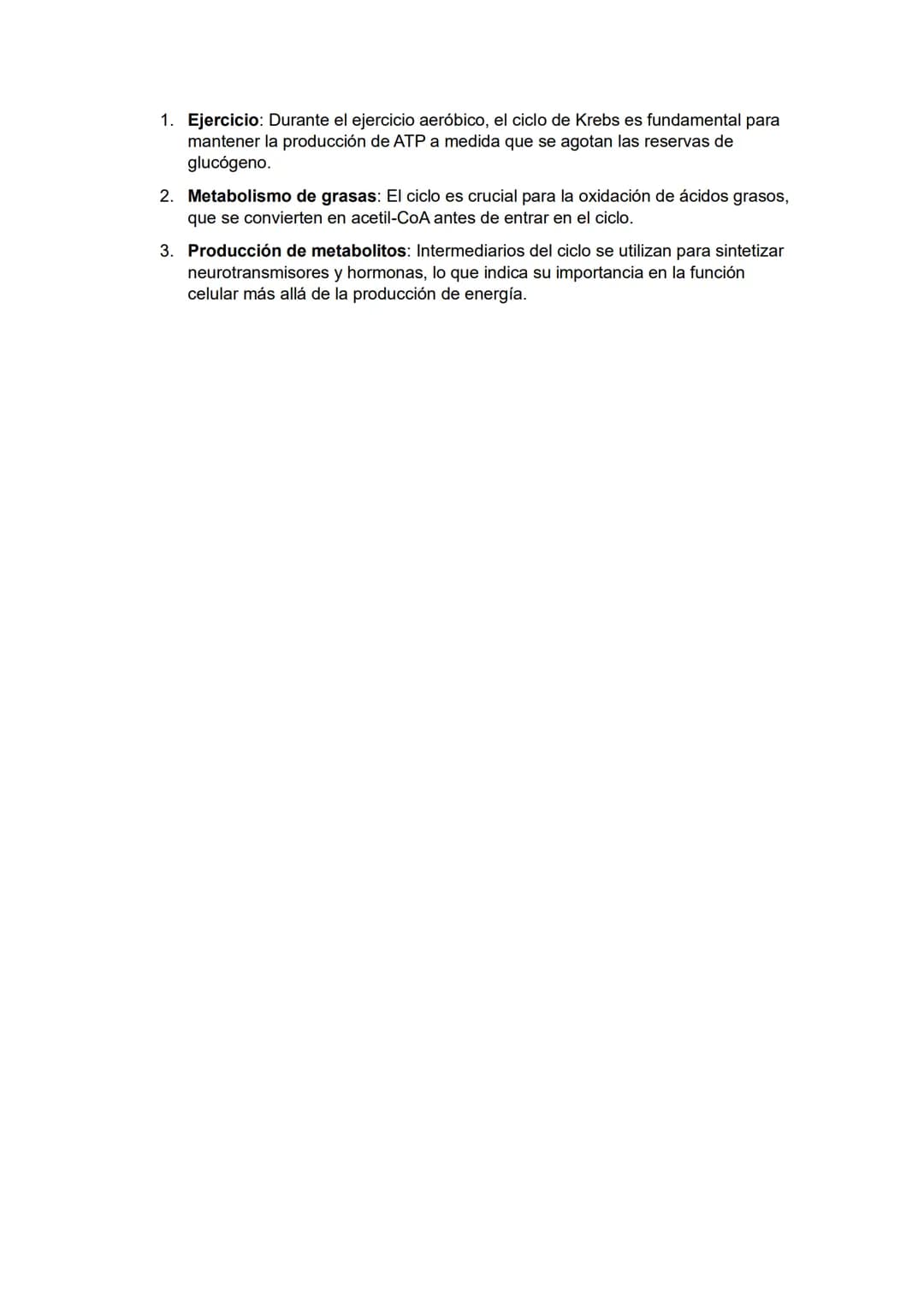 # CICLO DE KREBS

El Ciclo de Krebs, también conocido como el ciclo del ácido cítrico o ciclo del
ácido tricarboxílico (TCA), es una vía met
