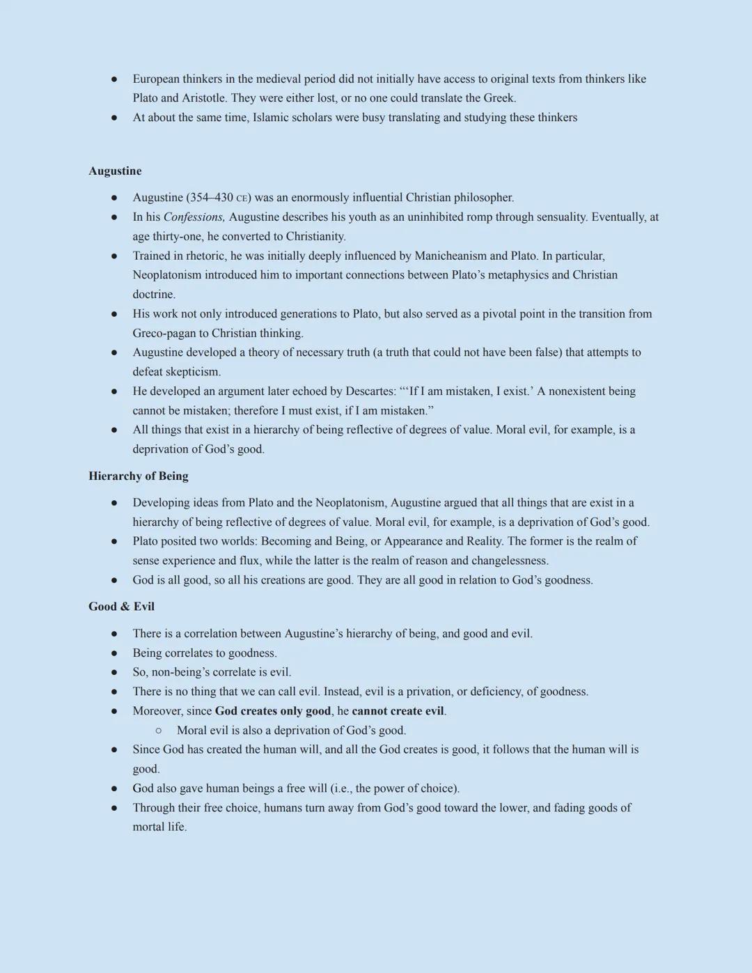 # Intro To Philosophy

## Chapter 6

Eurocentrism - Focusing on European culture or history to the exclusion of a wider view of the
world; i