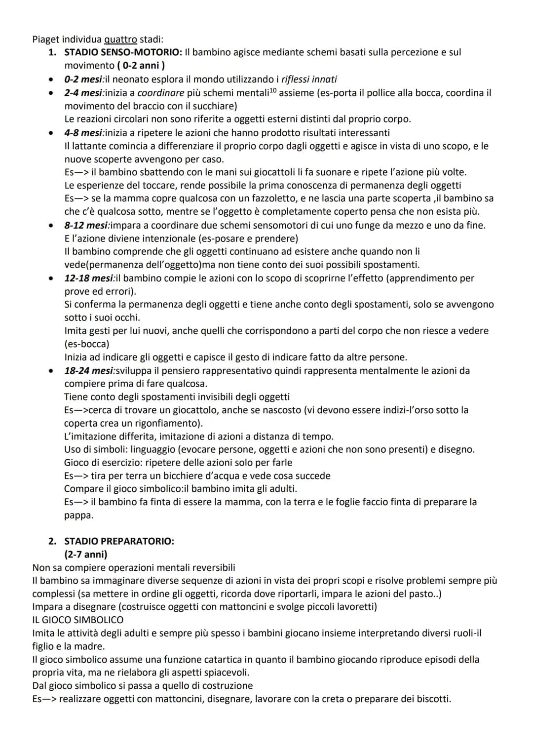 # PSICOLOGIA DELLO SVILUPPO:

SVILUPPO: è un'insieme di processi grazie ai quali un organismo modifica la sua organizzazione, le sue
funzion