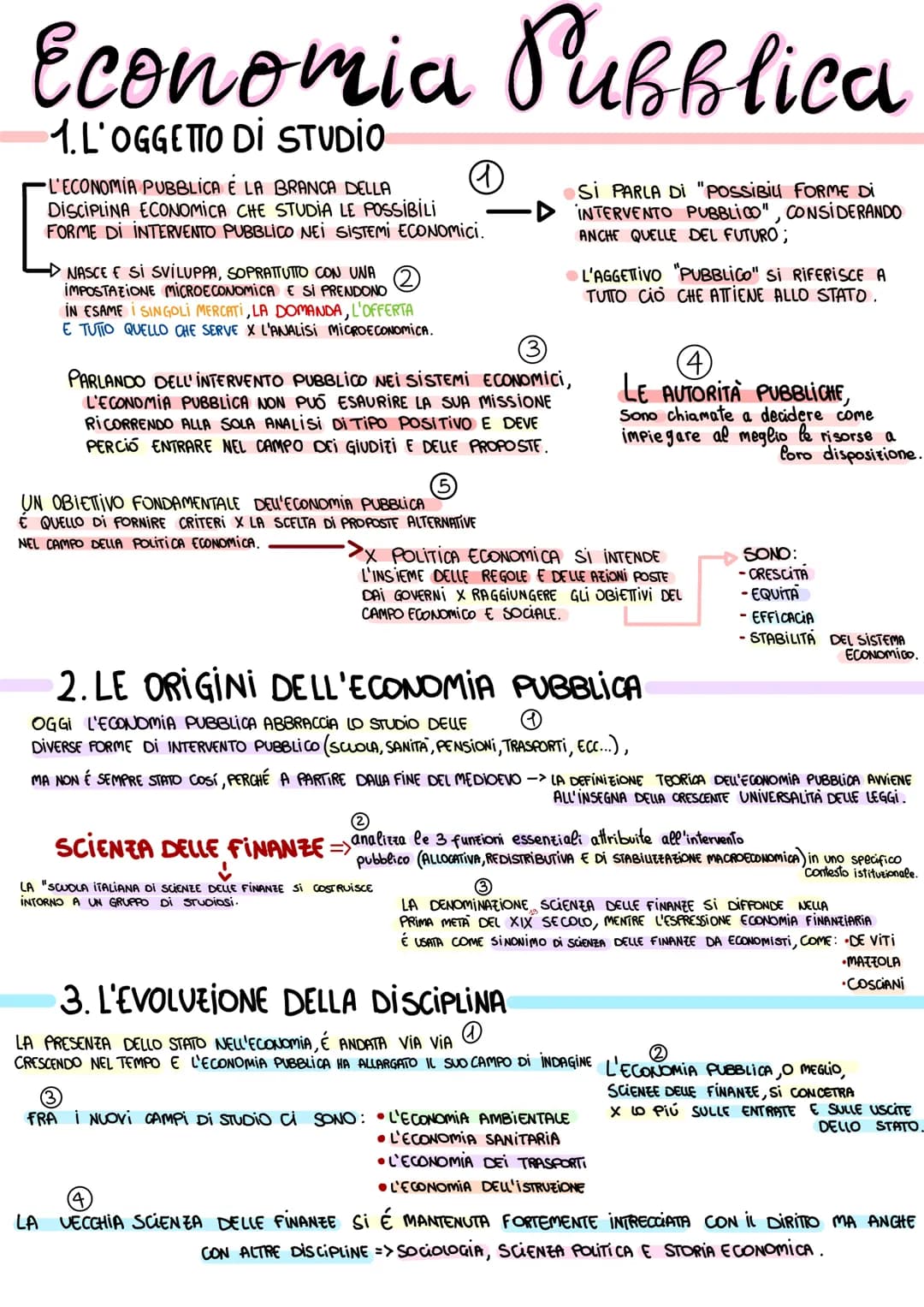 # Economia Subblica

1. L'OGGETTO DI STUDIO

L'ECONOMIA PUBBLICA E LA BRANCA DELLA
DISCIPLINA ECONOMICA CHE STUDIA LE POSSİBİLİ
FORME DI INT