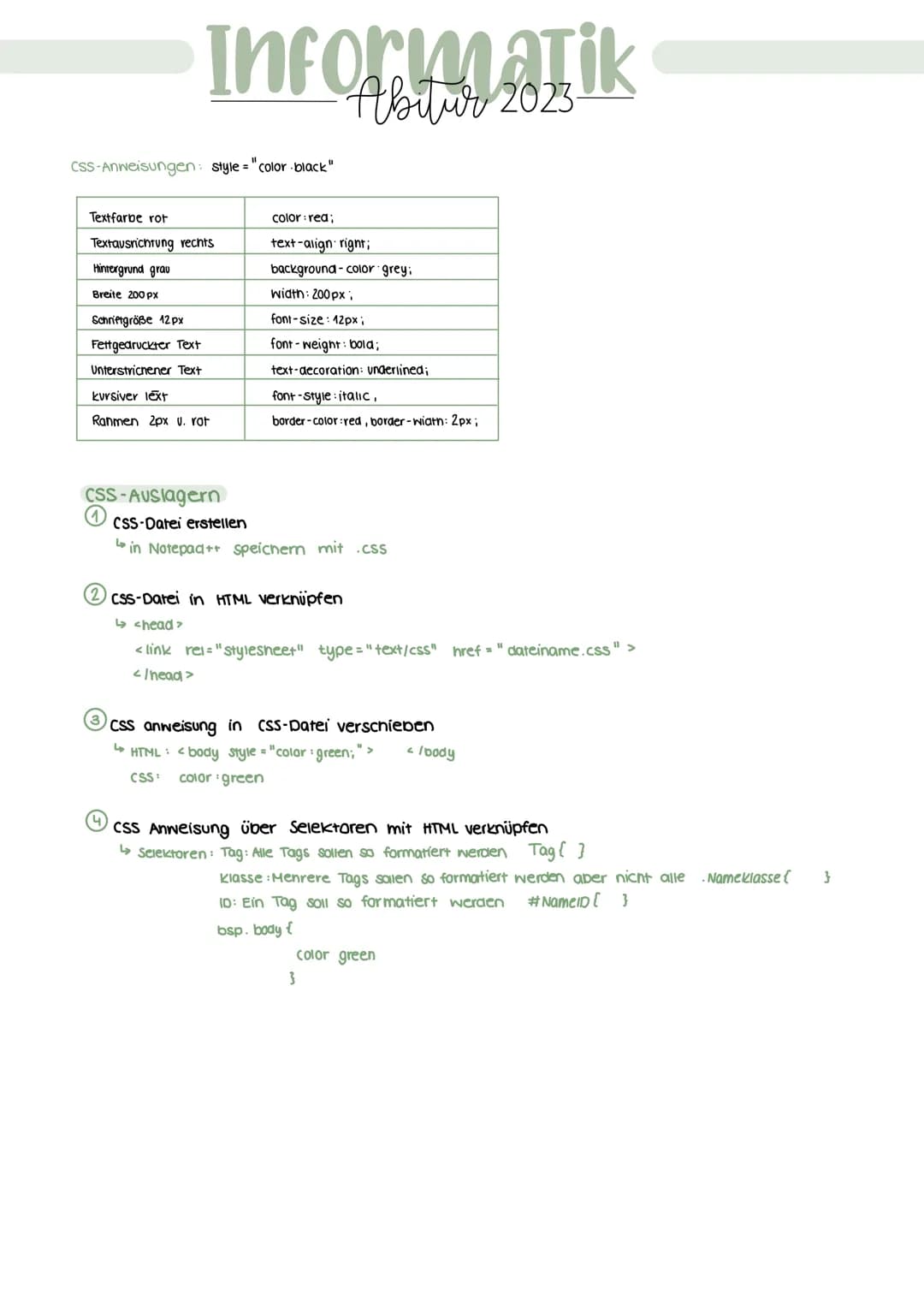 # Informatik

# Abitur 2023-

Datenbanken (Access)

Datenbanken systematische Sammlung von Informationen zu einem bestimmten Thema/Zнеск.
Da