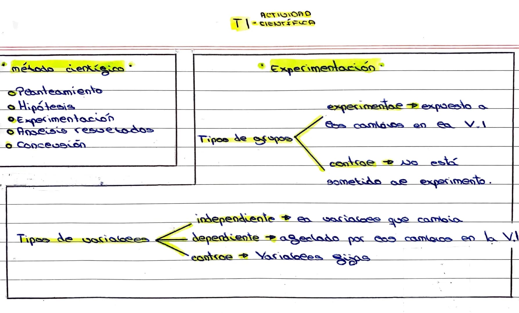 * método cientígico.
opeanteamiento
* Hipótesis
* Experimentación
o Andeisis resuetados
* Conceusión

ACTIVIDAD
TI-CIENTÍFICA

* Experimenta