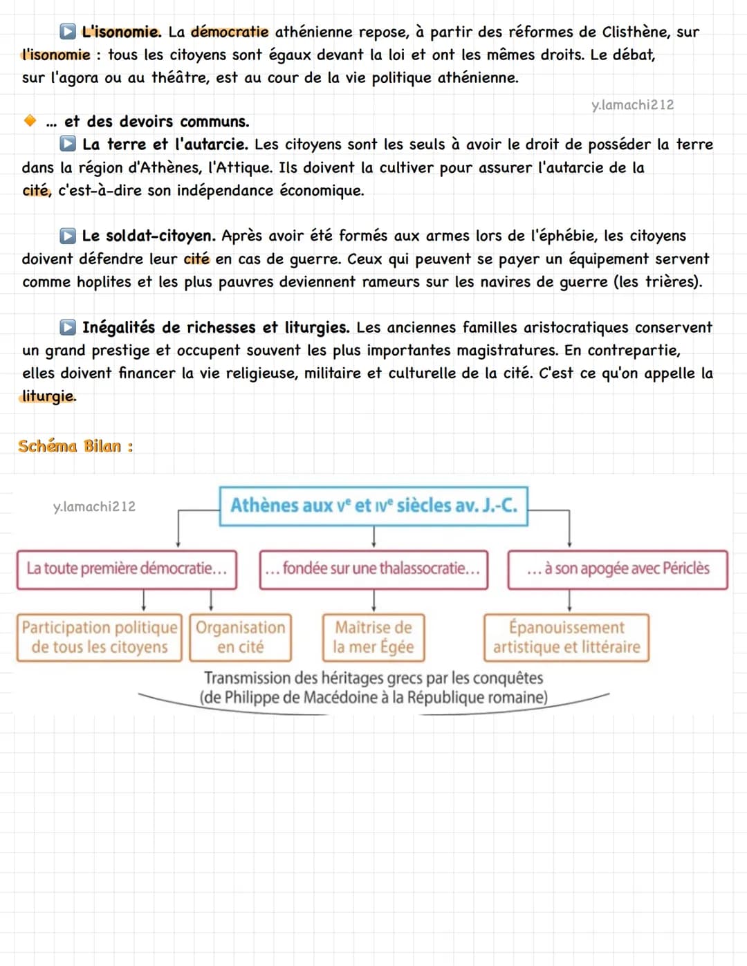 y.lamachi212
# HISTOIRE
Athènes: association entre régime démocratique et thalassocratie

## Repères chronologiques

-500

-400

-300

-200
