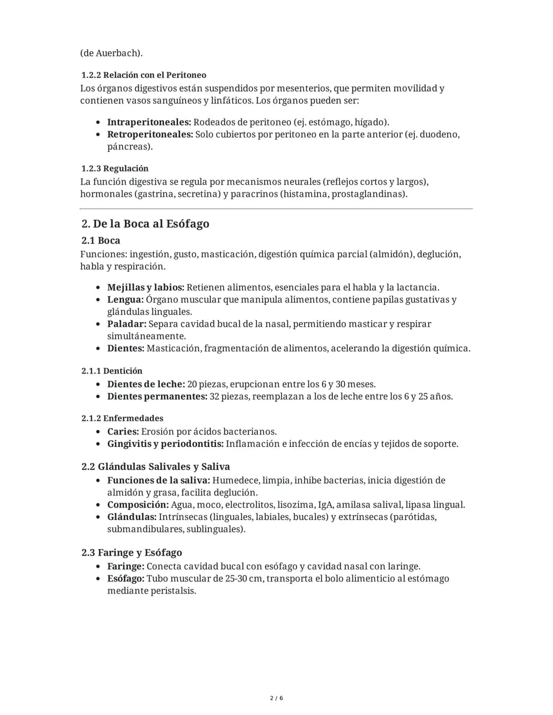 Anatomía y Fisiología del Aparato Digestivo
Introducción
El aparato digestivo es el sistema encargado de procesar los alimentos, extraer los
