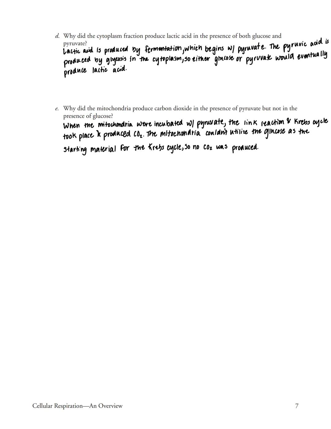 # Cellular Respiration-An Overview
What are the phases of cellular respiration?

## Why?
All cells need energy all the time, and their prima
