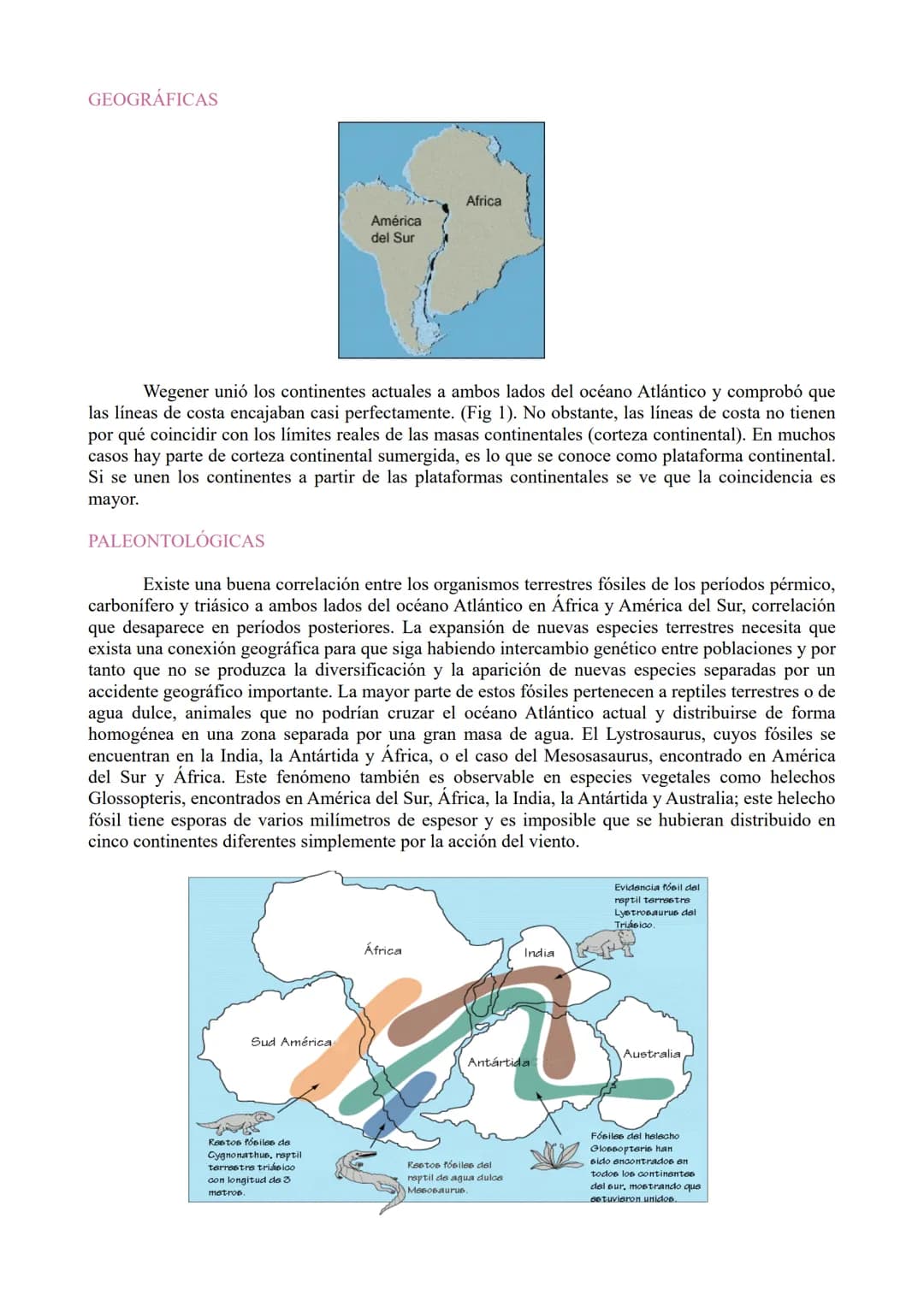 # TEMA 7. Tectónica de placas y procesos
orogénicos.

1.- Deriva continental.

2.- Expansión de los fondos oceánicos

3.- Teoría de la tectó