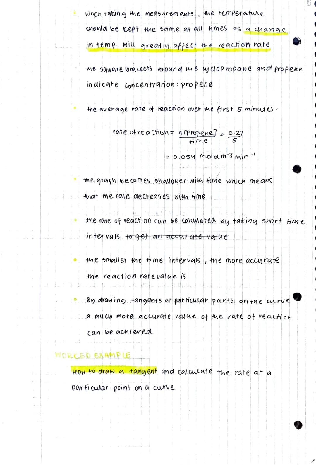 # rate of react

- the change in the amount or concentration of a particular
reactant or product per unit time

rate = change in amount of r