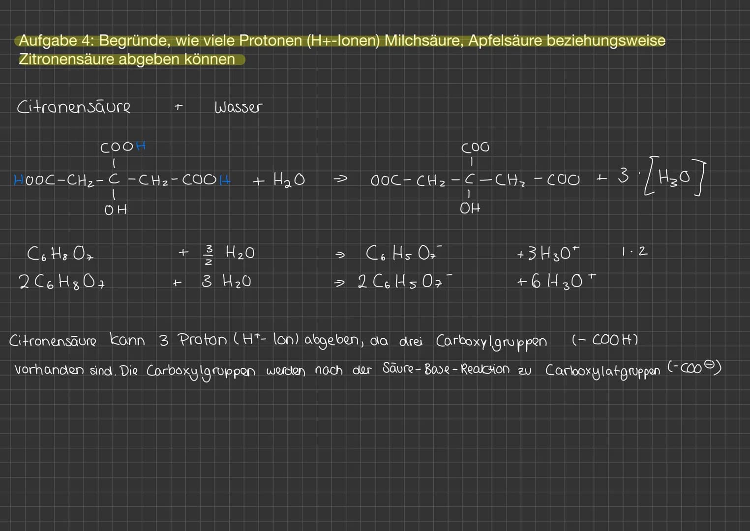 Alkansäure Aufgabe 1: Beschreibe die Struktur (Aufbau) von Alkansäuren und die homologe Reihe der
Alkansäuren.

|   | homologe Reine |   |  