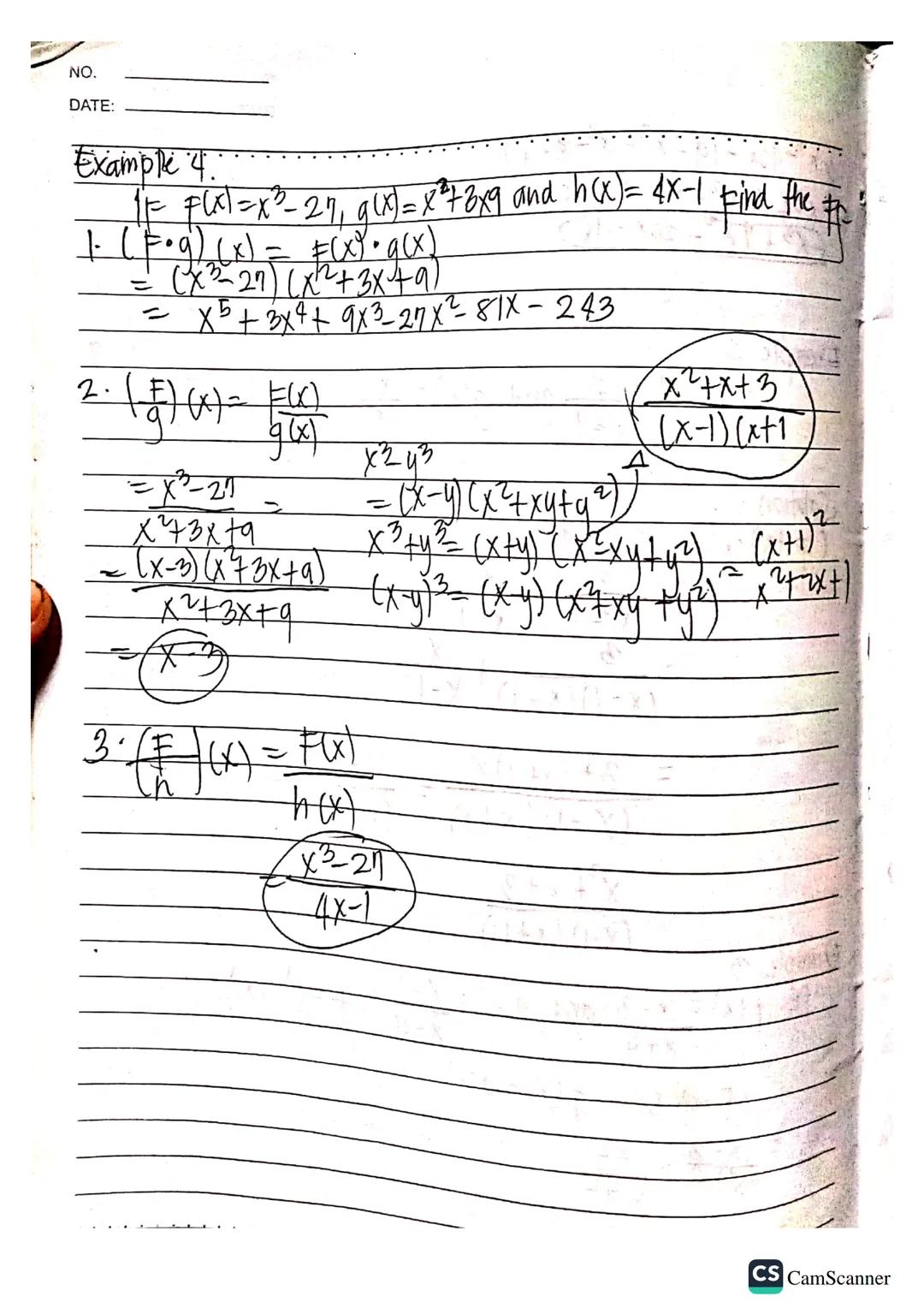 NO.
DATE:

General Mathematics

A. Funations and their graph

1. Introduction to Function
2. Rational Functions
3. Inverse, Exponential & lo