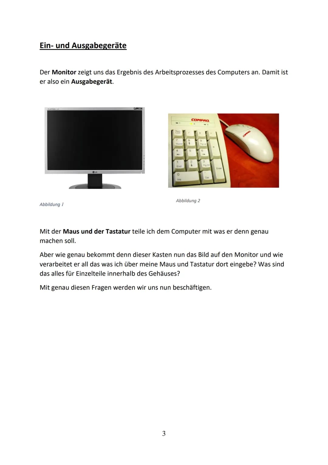 # Was ist ein Computer?

A. M. O. Inhalt
Einführung ........................................................................................