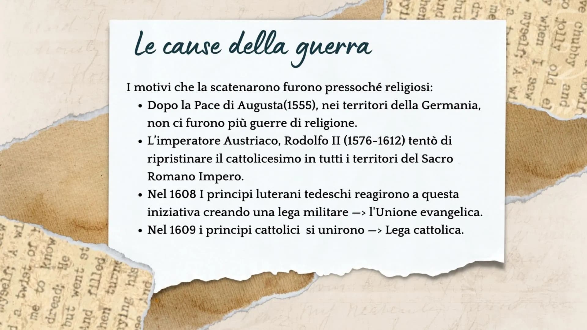 AID
how
Rein
brea
La guerra dei
Trent anni
AUG
bowlh
and
1de]
92w
wi
his
mose And
f my heavenly Linea del tempo (1600)

1618
inizio guerra
d