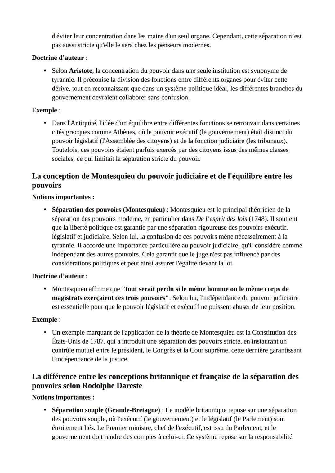 Révision des constitutions:

La Constitution de 1791 limitait le corps électoral par un suffrage censitaire.

- La Charte de 1814 combine la