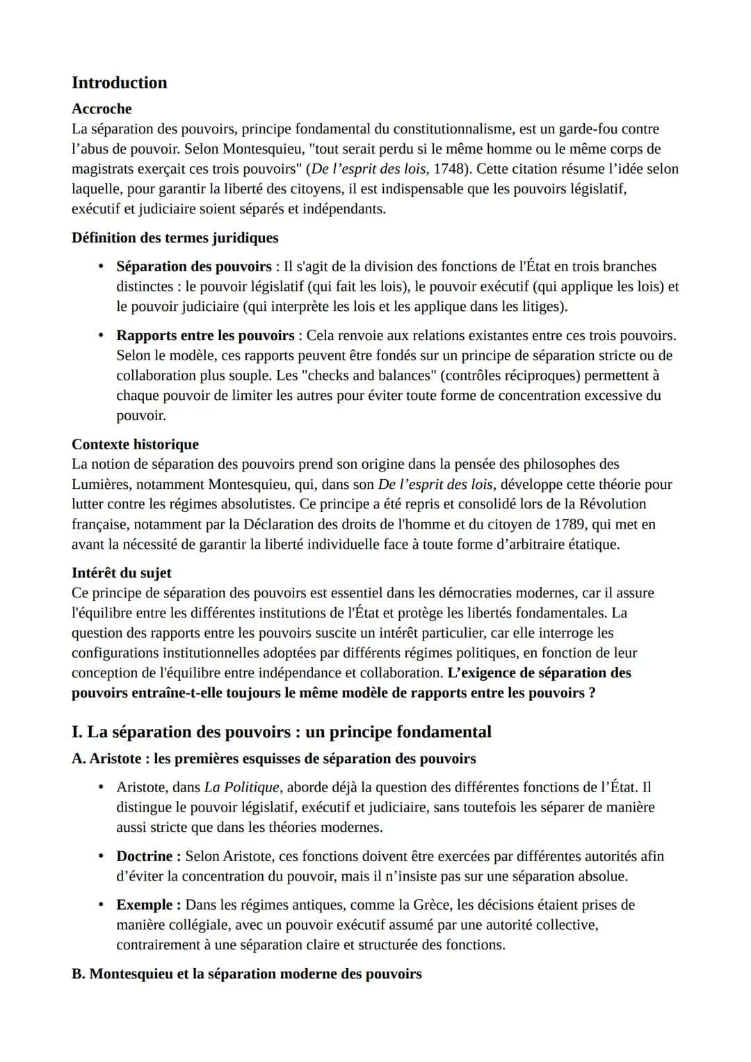 Révision des constitutions:

La Constitution de 1791 limitait le corps électoral par un suffrage censitaire.

- La Charte de 1814 combine la