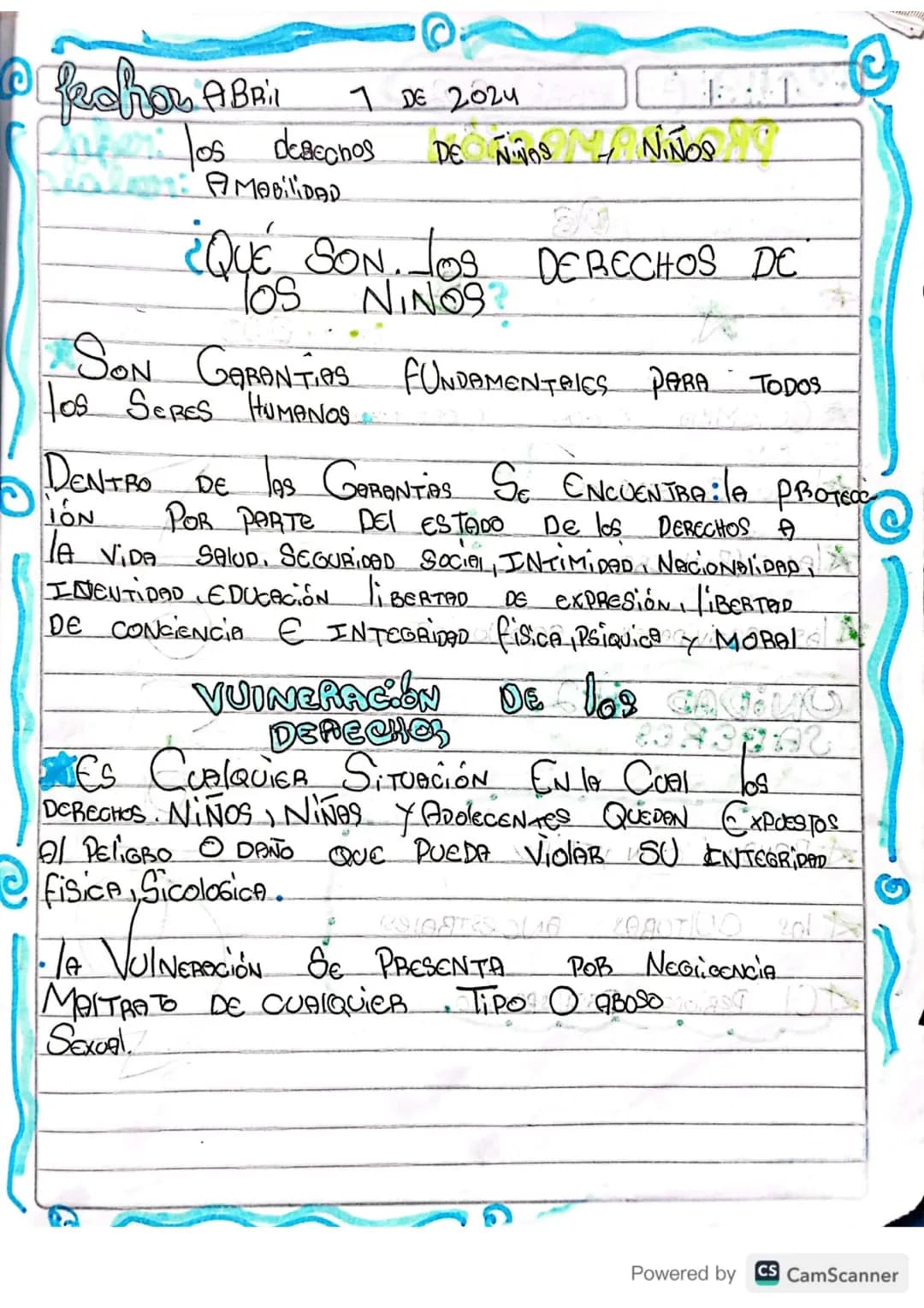 fechou Bril
los desechos
AMABILIDAD
1 DE 2024
DE NIÑOS NIÑOS
20
¿QUÉ SON. JOS DERECHOS DE
los NINOS
SON GARANTIAS FUNDAMENTRIES PARA TODOS
T