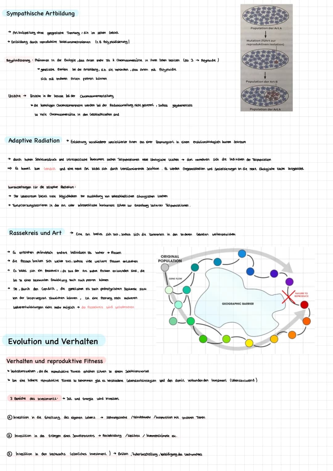 # Evolutionsfaktoren

*   Mulationen
    Vergrößer des Genpools Erhöhung der genetischen Vielfalt innerhalb éner Population

*   Rekombinati
