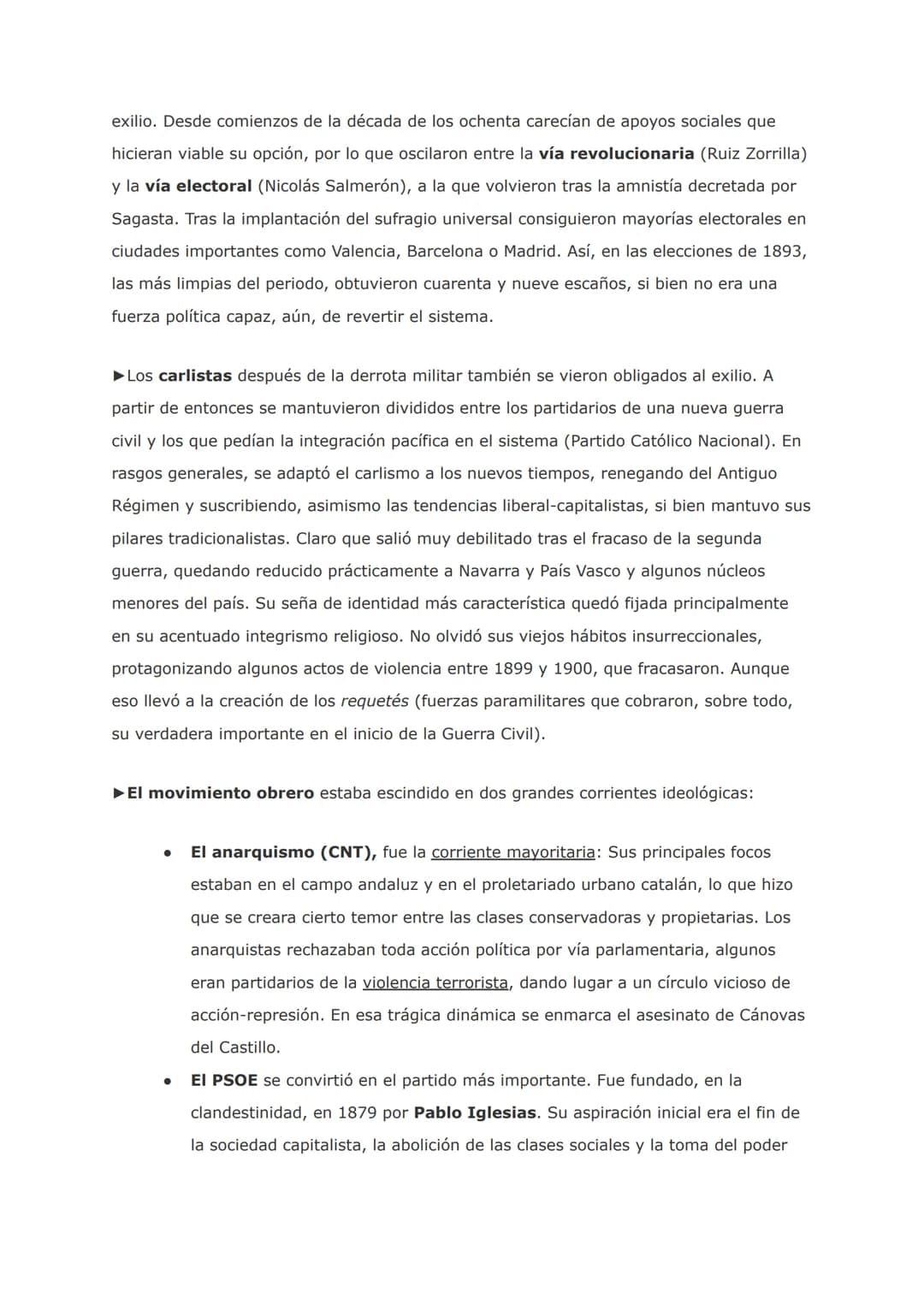 # Tema 1. La Restauración: evolución política, social, económica y
demográfica (1875-1931).

0.- INTRODUCCIÓN

Tras el convulso Sexenio Demo