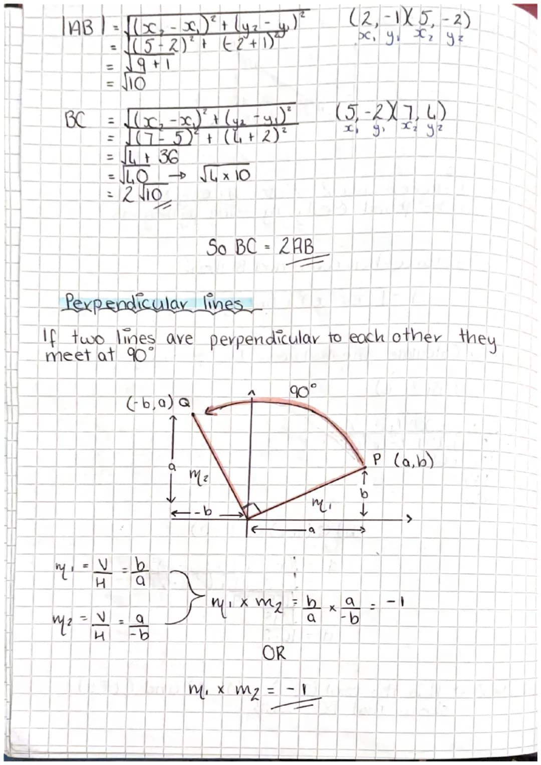 # Equation of a straight line

To find the equation of a straight line we need:

4
B

Π
A (x2-x)

gradient
point

(42-41)

x

Gradient formu