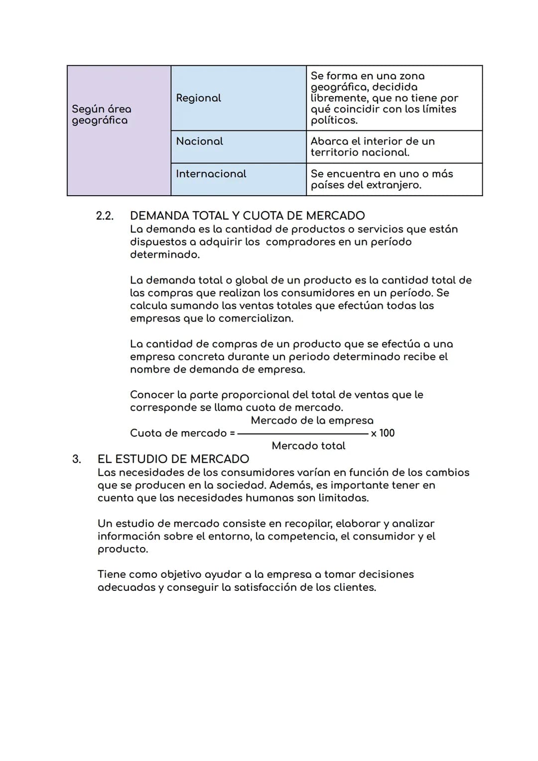 TEMA 7: ÁREA COMERCIAL. EL MÁRKETING

1. EL DEPARTAMENTO COMERCIAL
La función comercial incluye el conjunto de actividades necesarias
para h