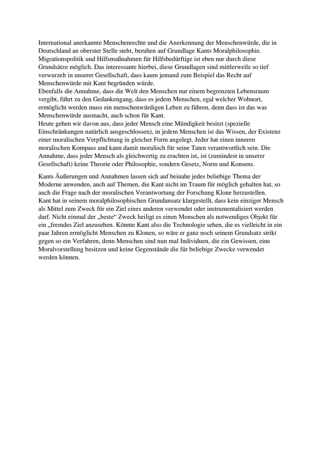 # Kant als Aufklärer

Sarah Beranek MSS 11

GK Geschichte Inhaltsangabe

1. Biographie des Immanuel Kant
2. Kants Denkweisen
3. Kants Kritik