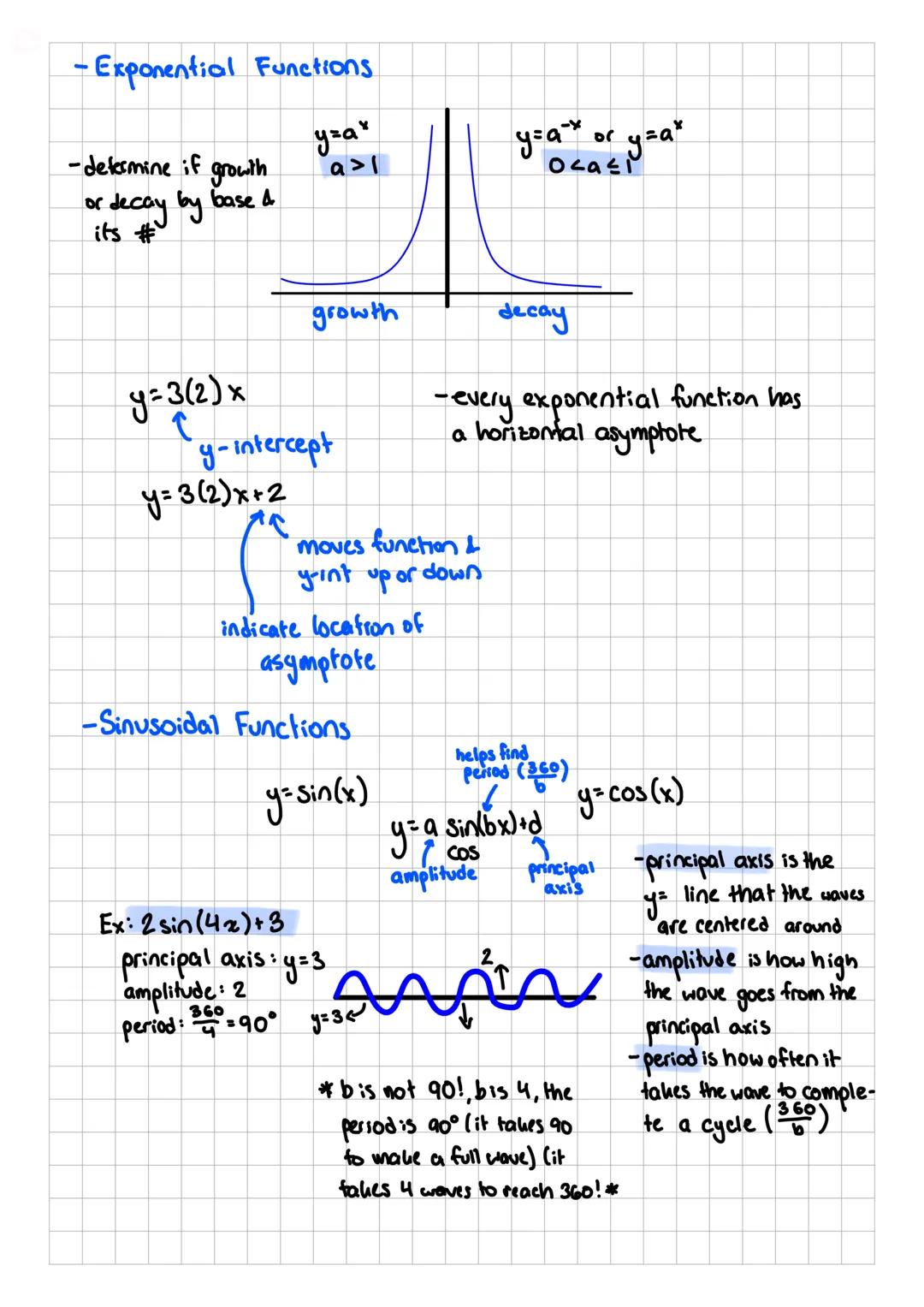1.  5- Exponents and logarithms
-Logs
$a^x = b \longrightarrow x = log_a b$
$
3^x = b \longrightarrow x = log_3 81$

* if negative in log, p