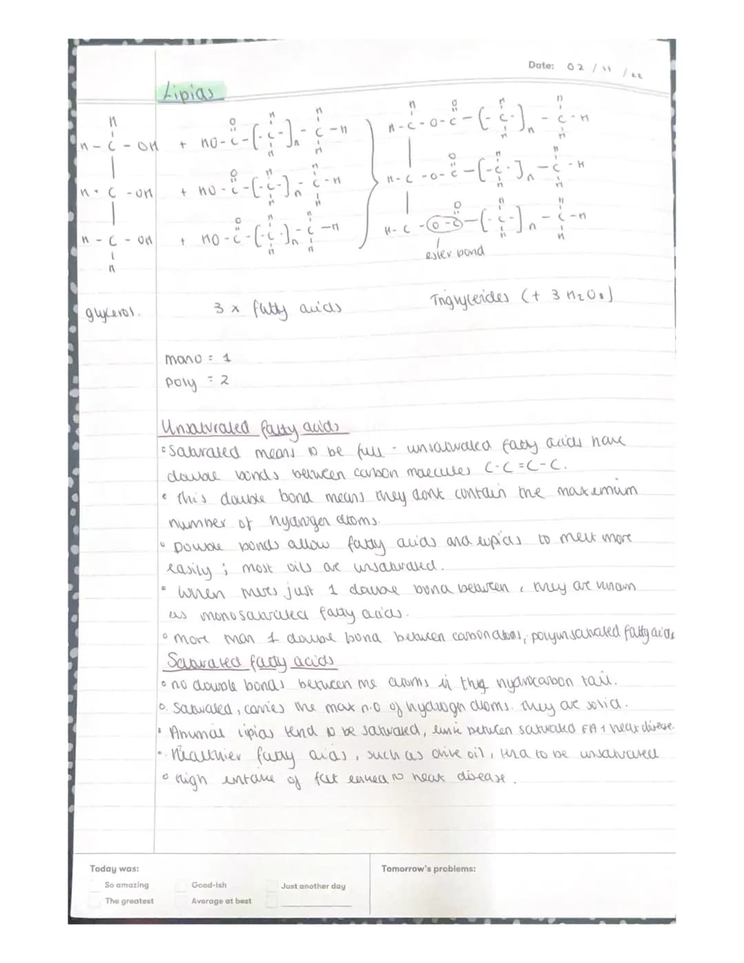Date: 3/10 ha

Waler
- is a porar moleulle; the oxyger end of the molecule nas a
negative charge + the hydrogen atoms have a pasive charge.
