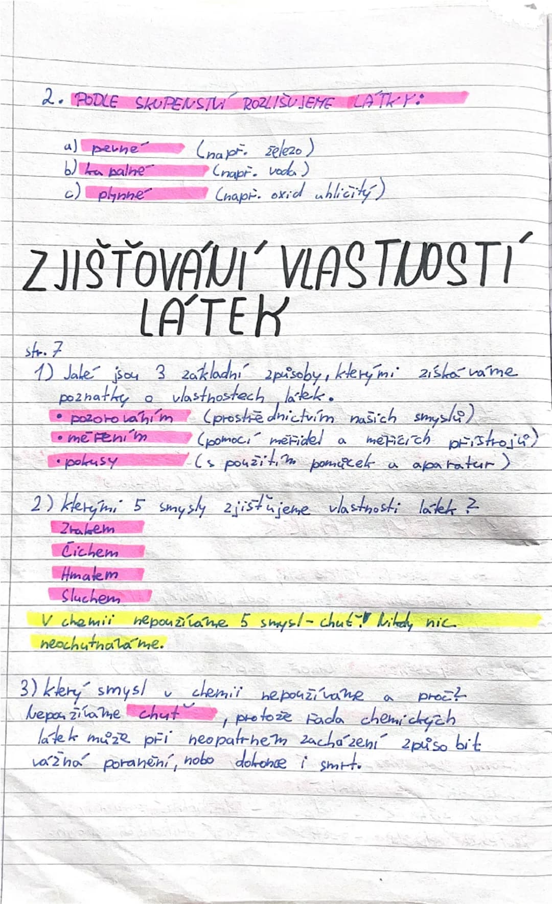 # LÁTKY A TĚLESA

Předměty, která ná's obklopují, jsou telesa
rizných traten,
velikosti a Funker.

tato telesa jsou vyrobena a slozena 2 la 