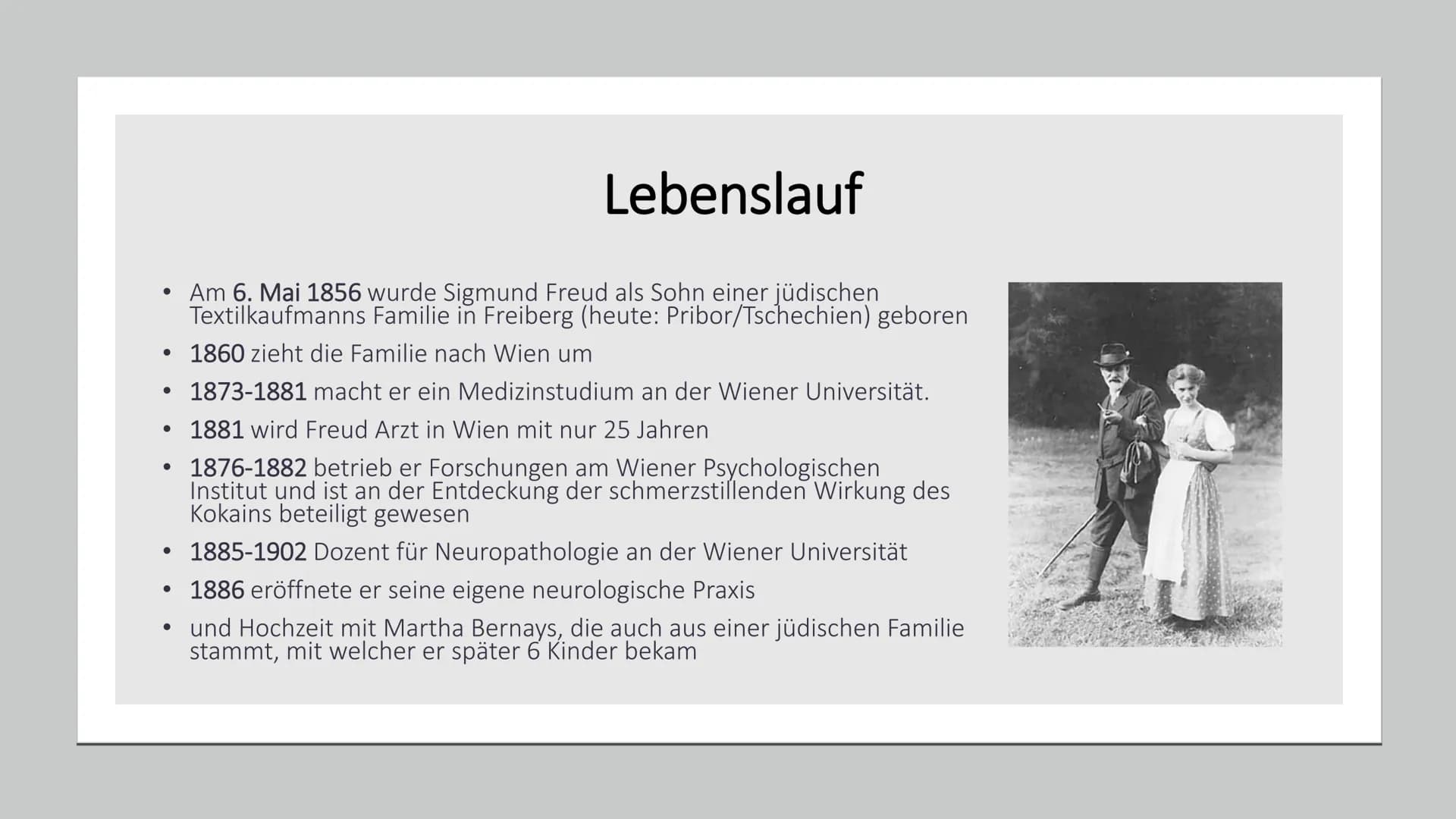 # Sigmund Freud

Wer ist Sigmund Freud; Lebenslauf; „Was hat ihn berühmt gemacht?"; Das Strukturmodell der
Psyche; Psychoanalyse; Sigmund Fr