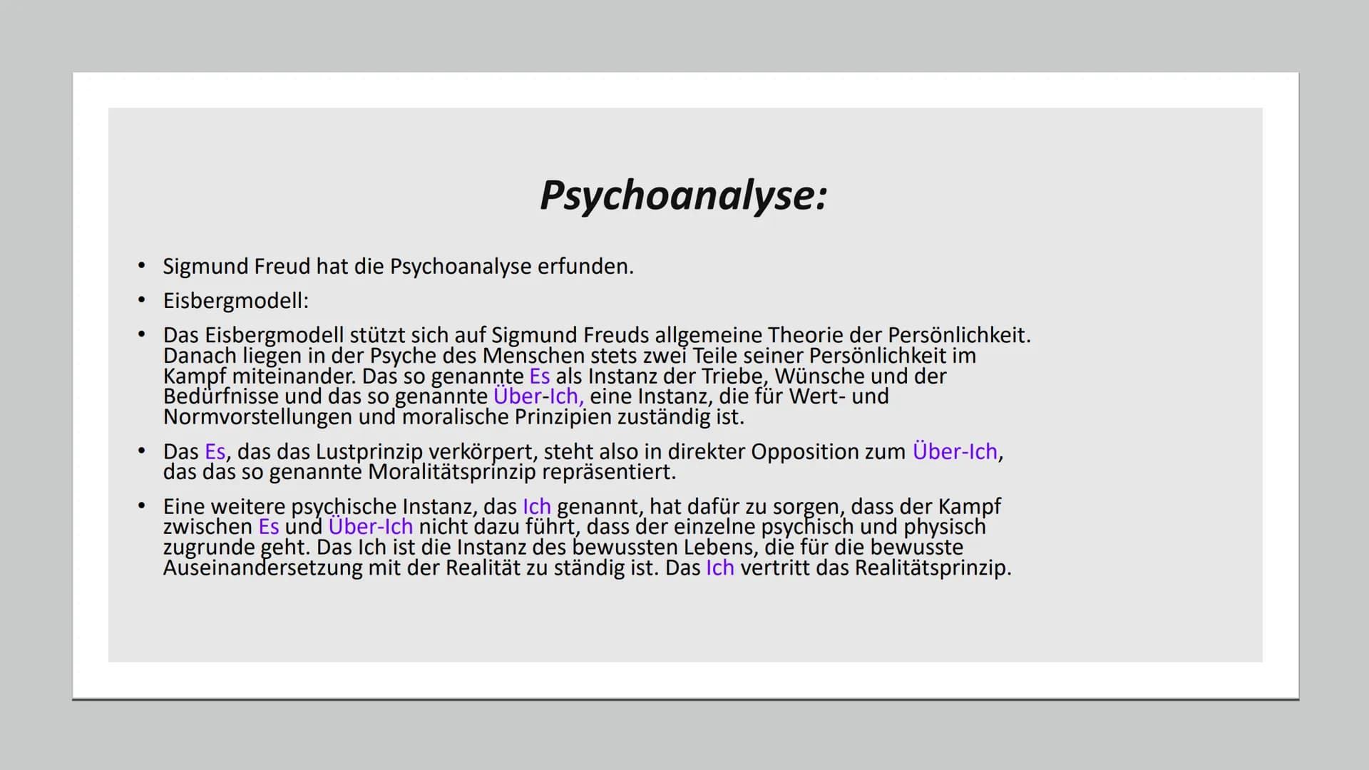 # Sigmund Freud

Wer ist Sigmund Freud; Lebenslauf; „Was hat ihn berühmt gemacht?"; Das Strukturmodell der
Psyche; Psychoanalyse; Sigmund Fr