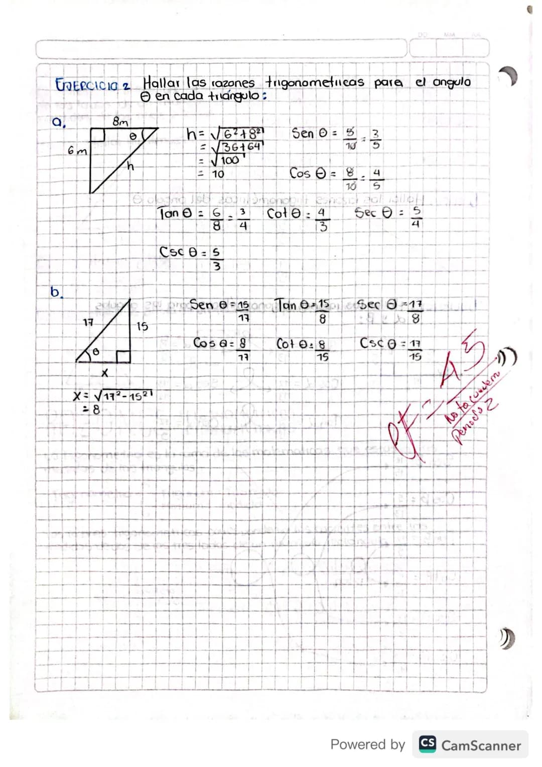 # RAZONES TRIGONOMETRICAS

La trigonometria es la rama de las matematicas que estudia las
medidas de los triangulos

Trigonometila $\begin{c