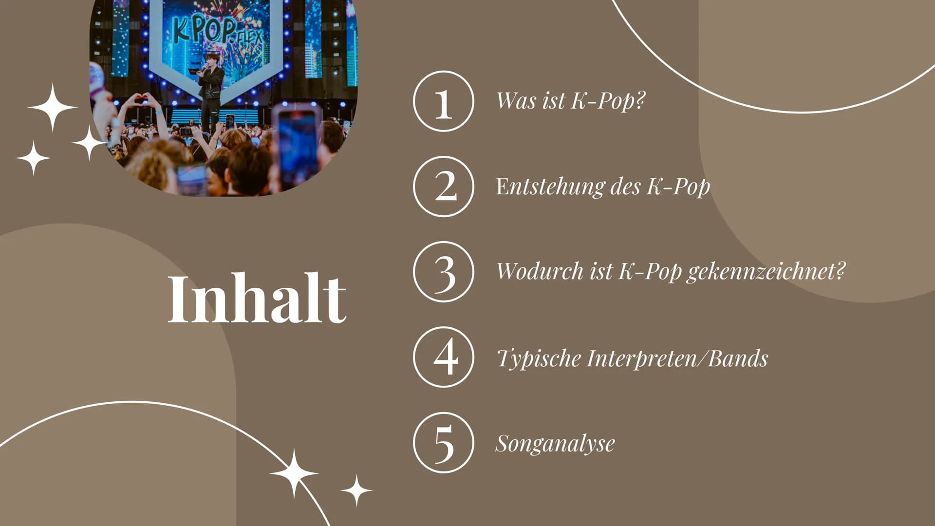 Treue Fans, 
eingängige Tänze & 
Haartönungen in 
den unterschied-
lichsten Farben # K-POP

erstellt von Florine Toutenburg &
Stella Sophie 