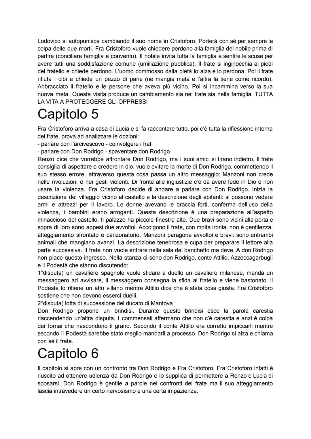 # Capitolo 1

Alessandro Manzoni apre il suo romanzo presentando i luoghi che faranno da sfondo alle
vicende principali dei Promessi Sposi: 