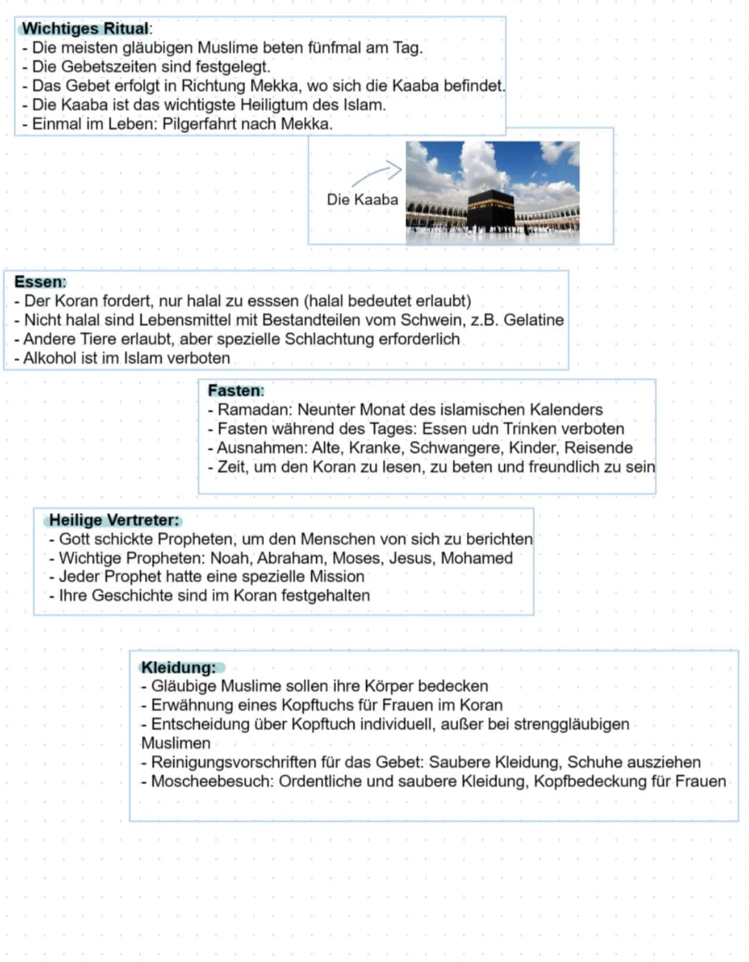 # Der Islam

Islam:
- Jüngste Weltreligion, von Propheten Mohammed vor ca.1.440 Jahren
gegründet.
- Gläubige beten zu Allah, dem einzigen Go