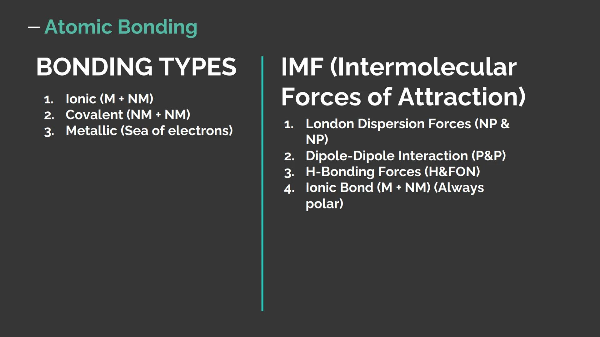 SCIENCE Chemistry

Topic Overview:

• Matter

• Atomic Bonding

• Quantum Numbers

• Periodic Trends

• Stoichiometry

• Gas Laws

• Reactio