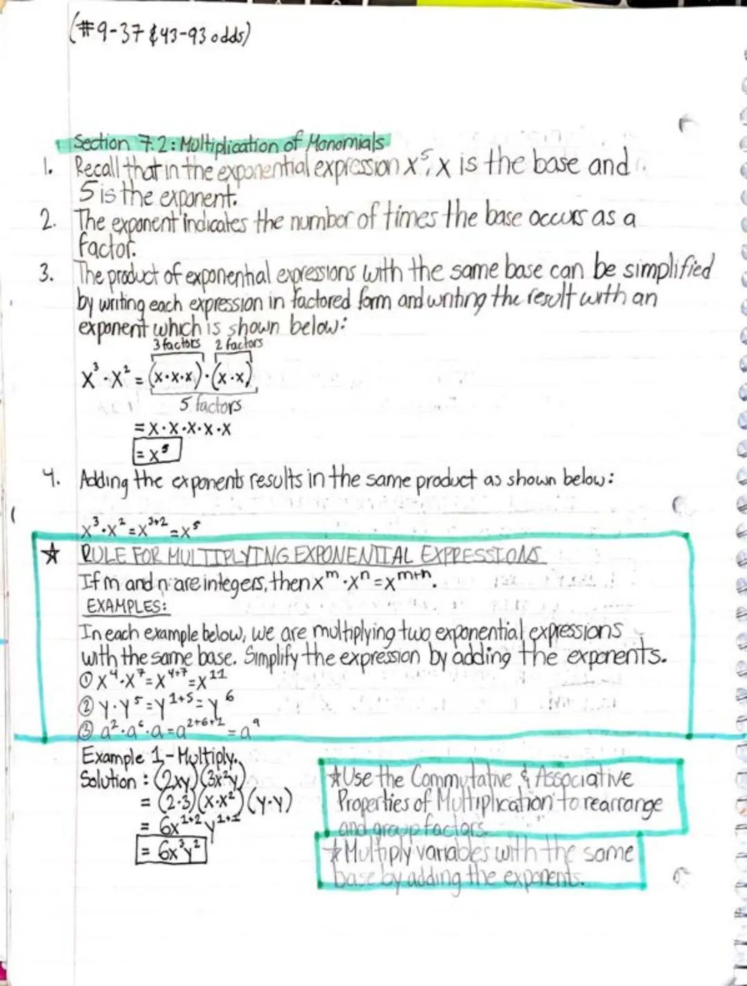 HW: 13-33 $39-57 (add)

# Section 7.1 Add Polynomials

1.  A maramialis ca humben, a vanable, or a product of numbers and
variables.
-FORINS