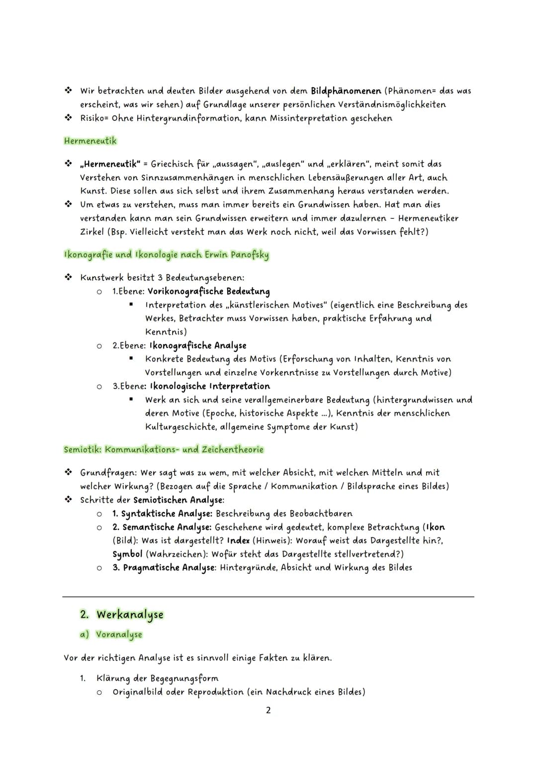 # Kunst Abitur / Malerei / Architektur / Typografie

Inhaltsangabe:

1.  Grundlagen: Analysemethoden
2.  Die Werkanalyse
    a. Voranalyse
 