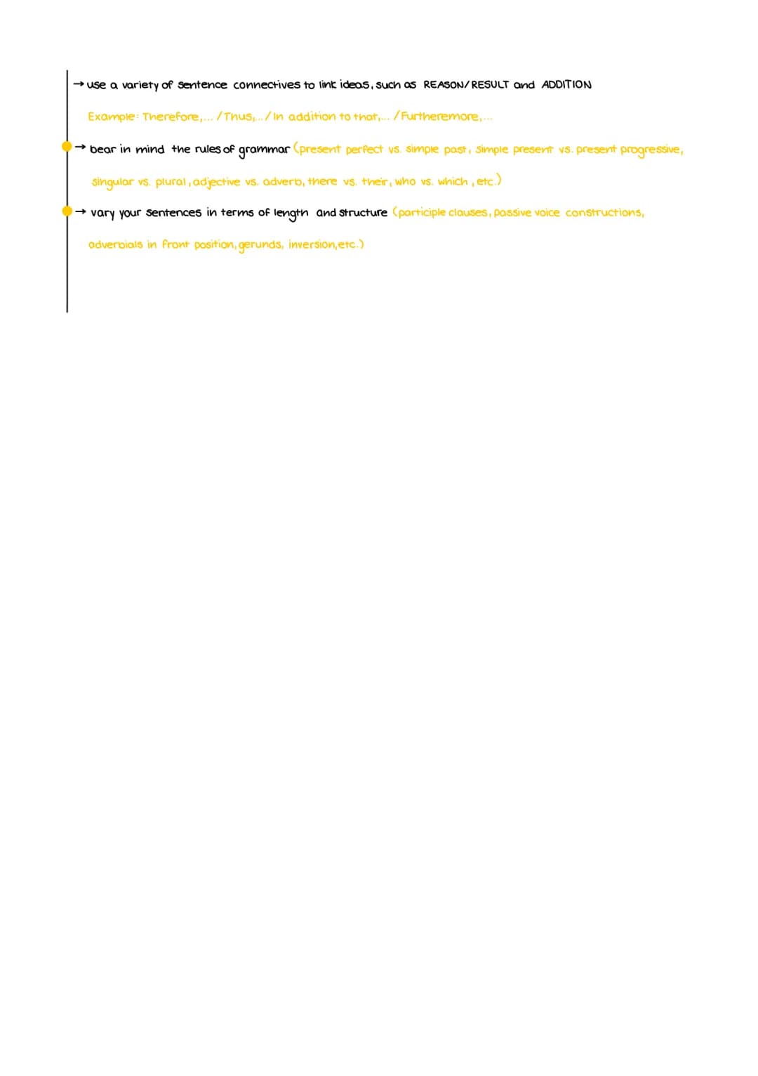 # How to Write an Outline

## in
oduction

→write an umbrella sentence (type of text, title, author, year of publication, topic of the text 