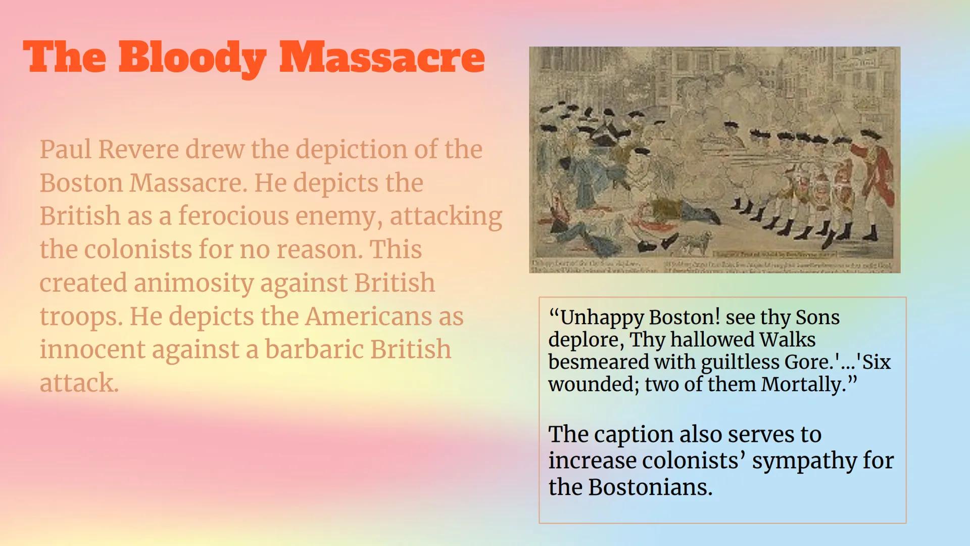 Propaganda
during
American
Revolution

By: Kate B, Nitya V, and Vaishnavi K # Thomas Paine's Common Sense

Paine's Common Sense, originally 