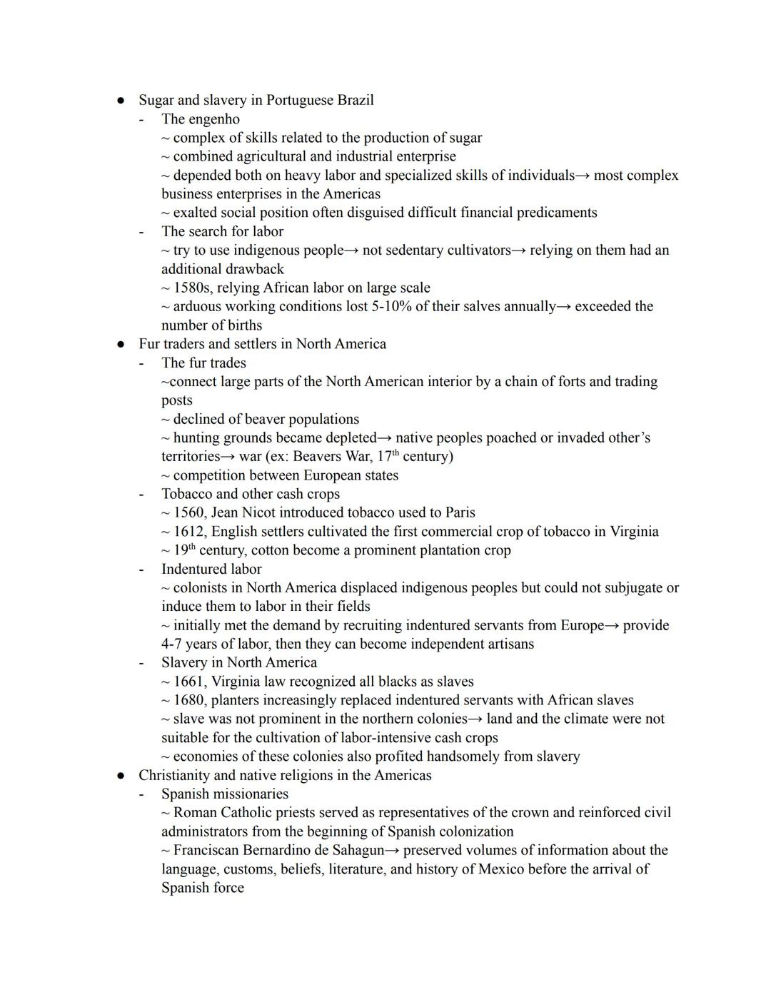 Chapter 24 note

• The Spanish Caribbean
- The Taino
  - Taino (Arawaks)→ most prominent people in the region
  - cultivated manioc and othe