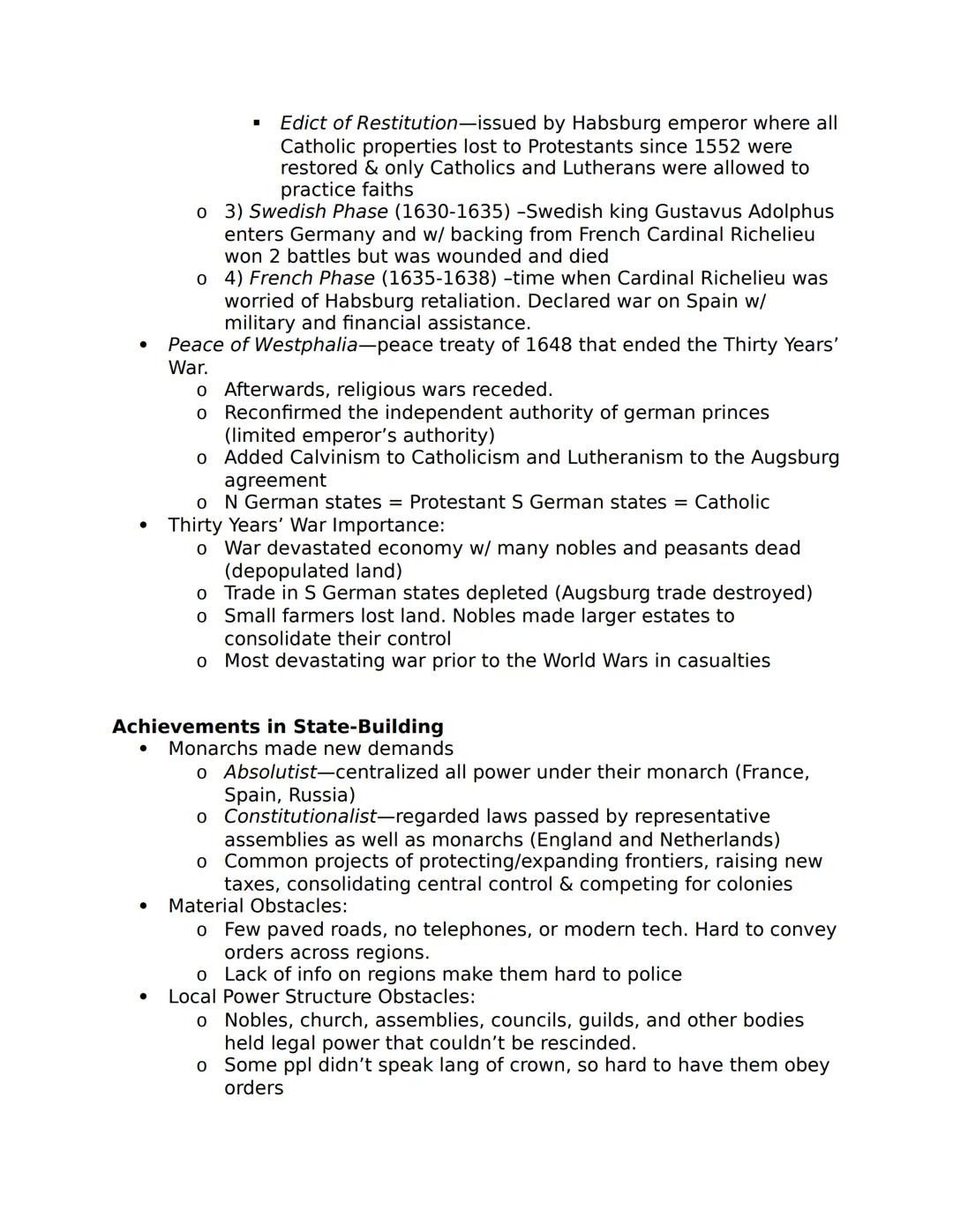 
<p>In the 1600s, Europe faced an Age of Crisis marked by religious wars, bad weather, government pressure, and warfare. This tumultuous era