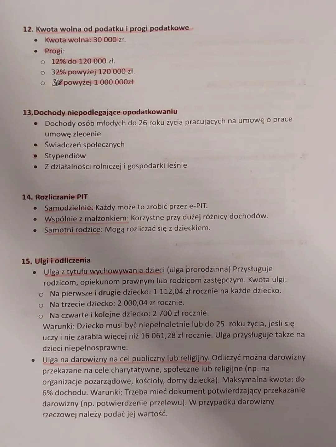 # BIZ KARTKÓWKA

Podatki to obowiązkowe bezzwrotne świadczenie pieniężne pobierane przez
państwo lub inne uprawione do tego instytucje publi