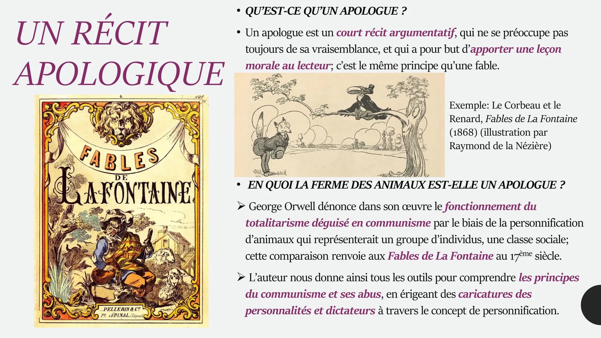 George Orwell
La ferme des animaux

LA FERME DES
ANIMAUX, GEORGE
ORWELL (1945)

MON CAHIER DU LECTEUR

MA NOTE:
18/20 # BIOGRAPHIE

de l'AUT