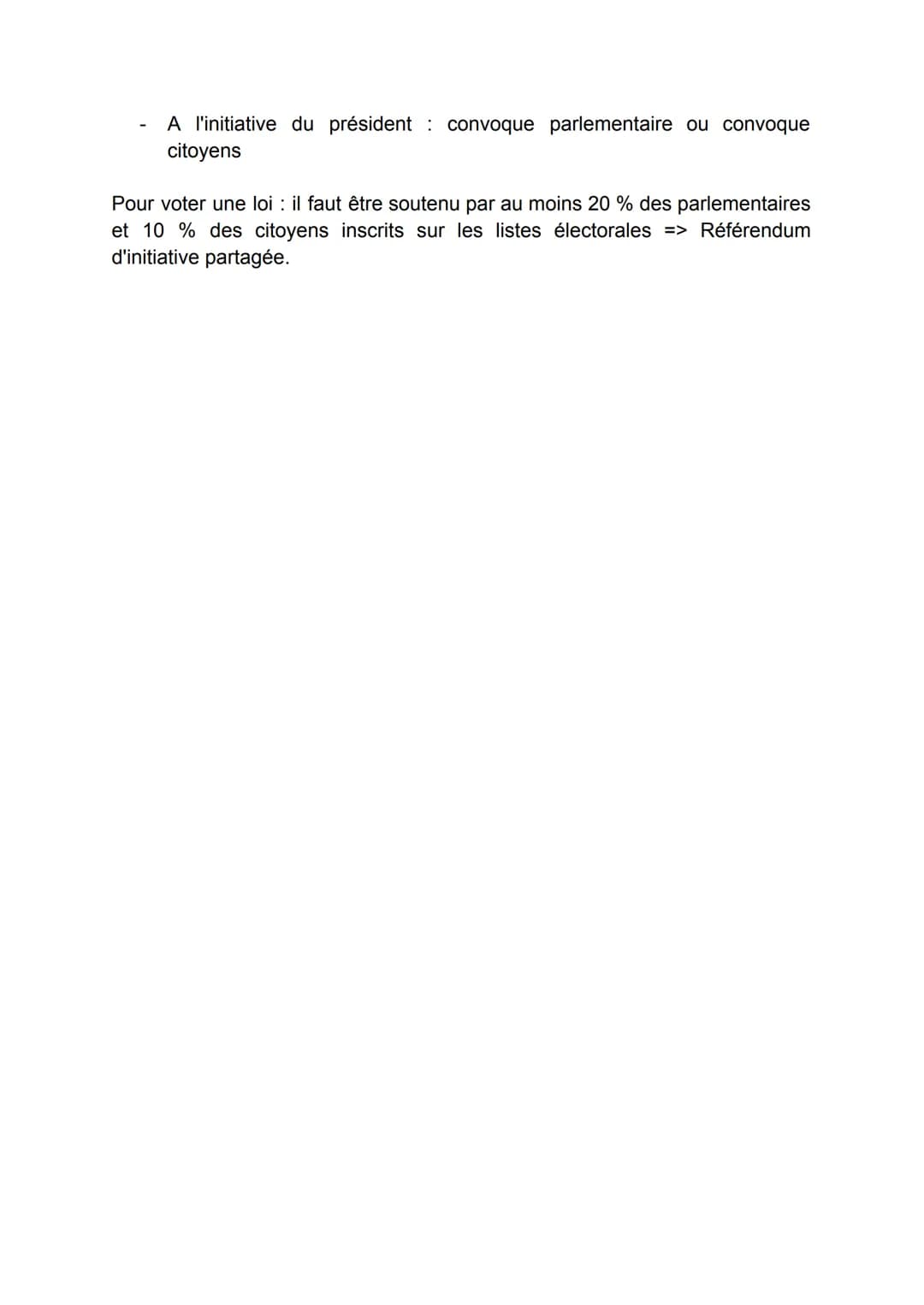 # L'Organisation du Droit :

1- La Constitution:

Il est important de savoir que l'état de droit garantie la démocratie

L'état de droit res
