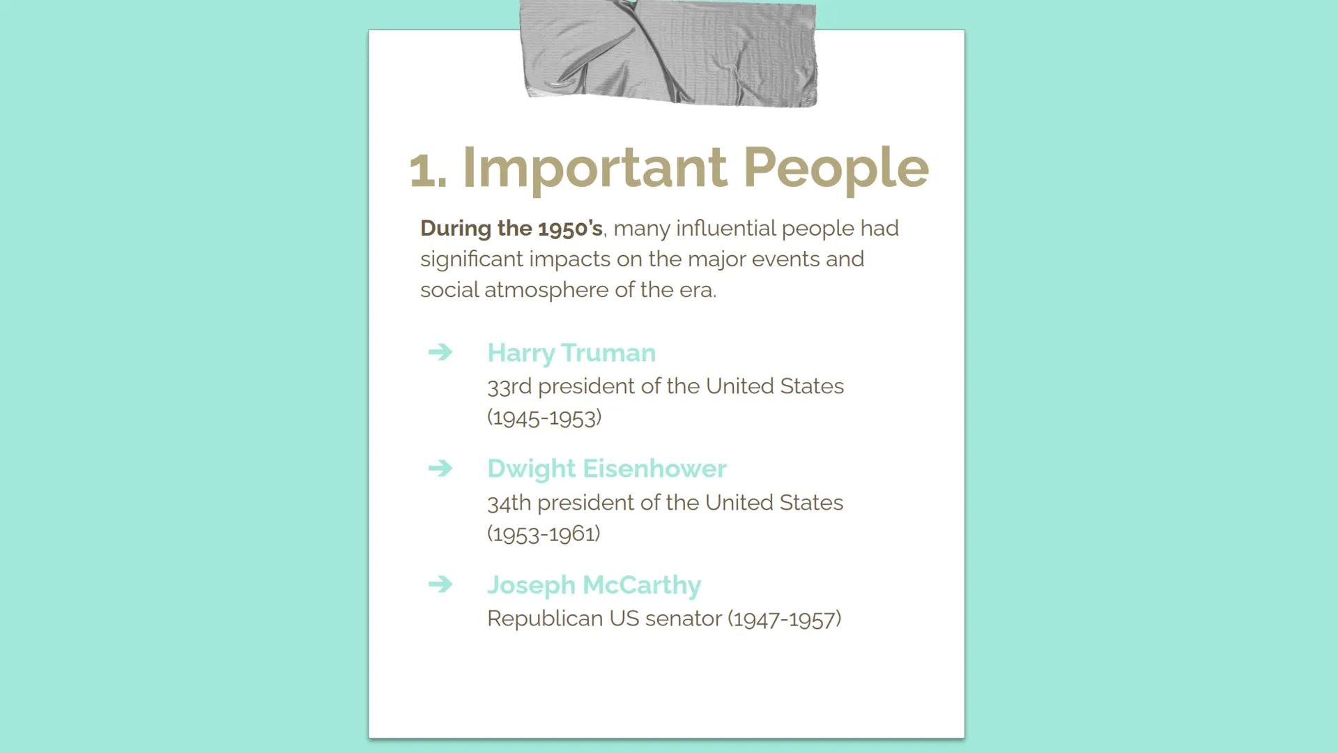 ## 1950s Early Cold War & Culture

-- A Presentation by Arshi M -- # Background Information

The 1950s Early Cold War & Culture was characte