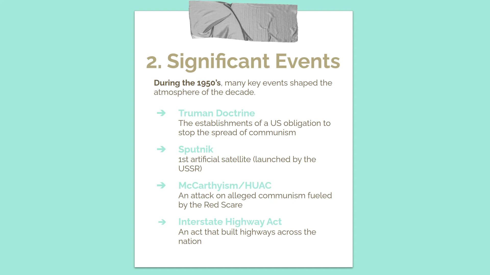 ## 1950s Early Cold War & Culture

-- A Presentation by Arshi M -- # Background Information

The 1950s Early Cold War & Culture was characte