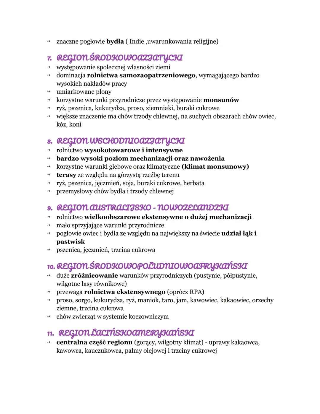 # CZYNNIKI ROZWOJU ROLNICTWA

ROLNICTWO - pierwszy sektor gospodarki
› zajmuje się produkcją roślinną i zwierzęcą
↳ w skład wchodzi: rybołów