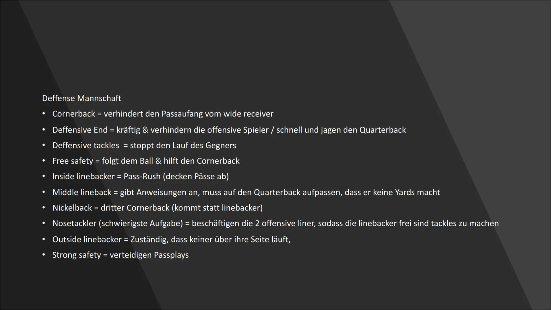 
<h2>Was ist Football? + Geschichte</h2>
<p>American Football hat seinen Ursprung in den Vereinigten Staaten von Amerika und ist dort der be