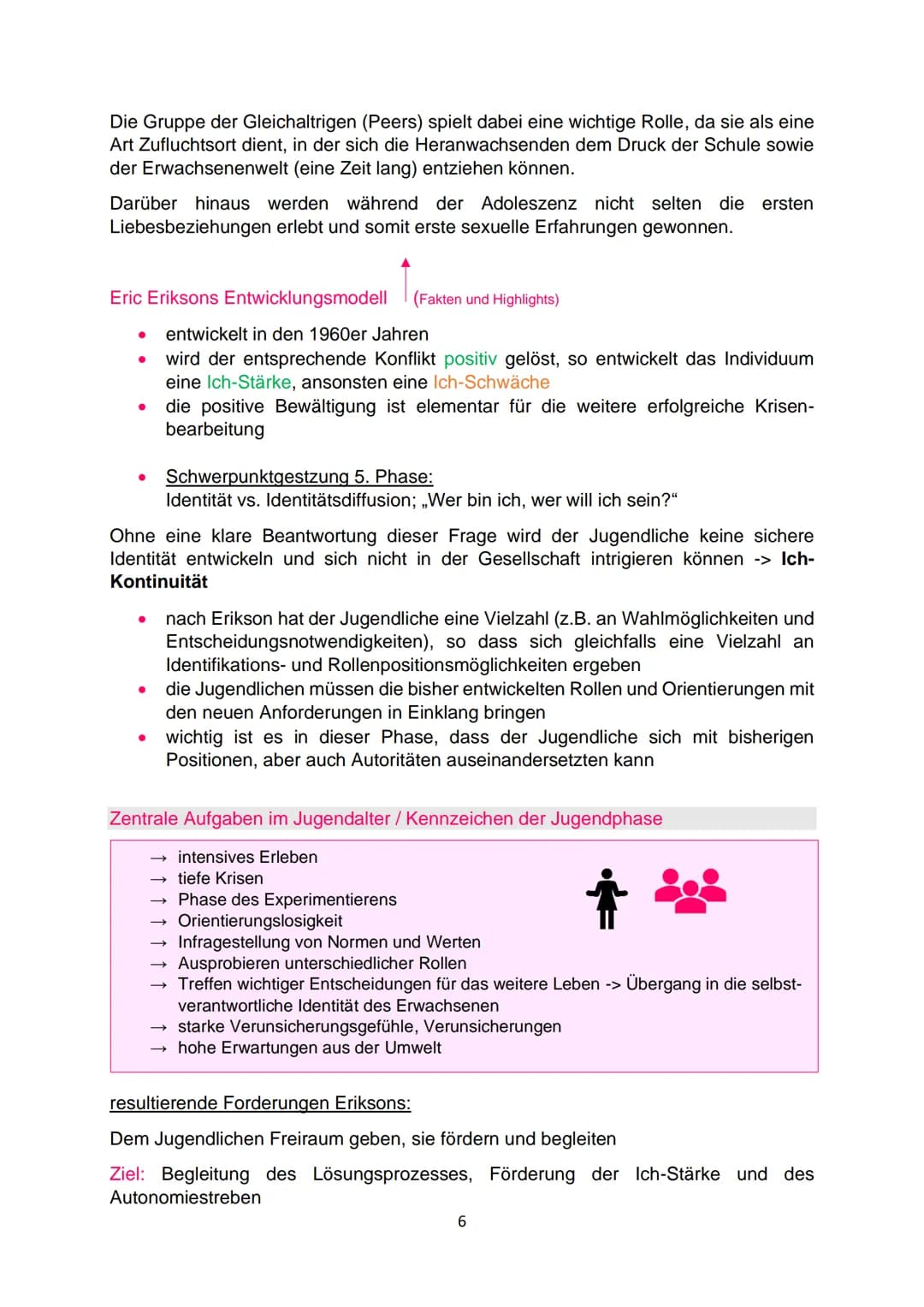 # PP Lernzettel:

Thema:

„Entwicklungs- und Sozialisationsprozesse von Jugendlichen und
jungen Erwachsenen verstehen"

Das Jugendalter

frü
